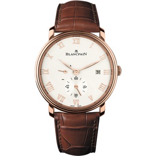 Replica Blancpain Watch Replica Villeret Ultra-Slim Power Reserve Red Gold 6606-3642-55B